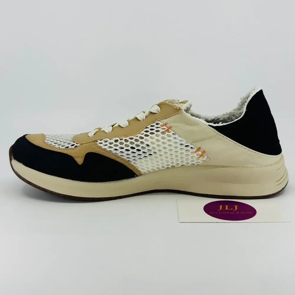 Taos Women's Direction Drop Heel Comfort Sneakers Black/Taupe Multi Size 10